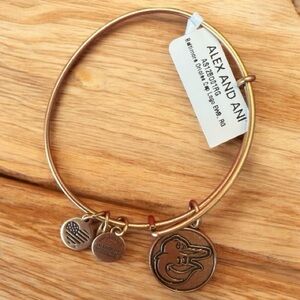 Alex and Ani Baltimore Orioles MLB Gold Bangle